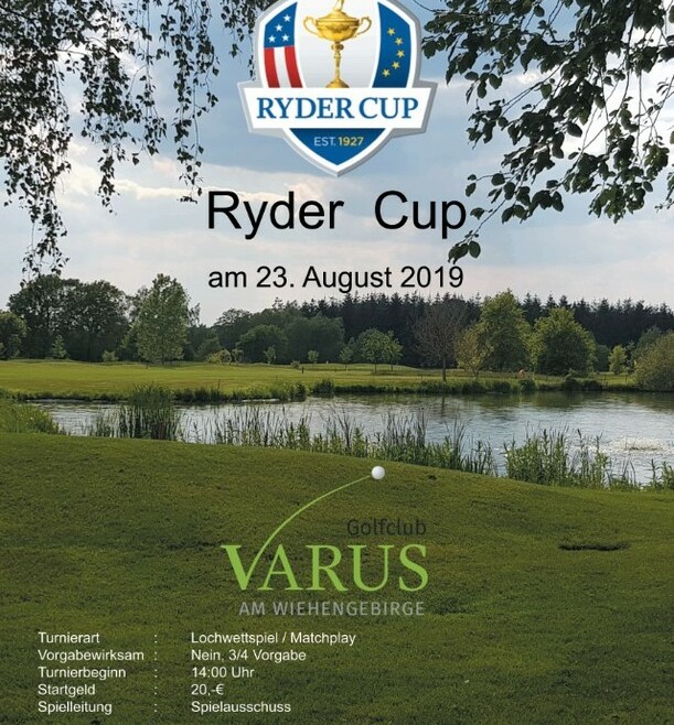 Erster Ryder-Cup im Golfclub Varus – Damen gegen Herren