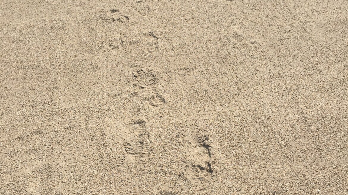 Deine Spuren im Sand…