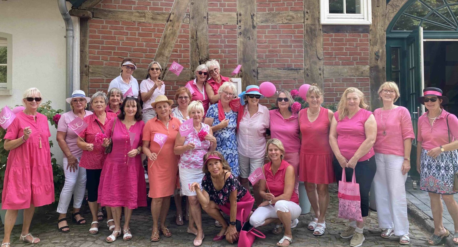 Dienstags-Damen gingen für Pink Ribbon an den Start