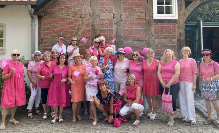 Dienstags-Damen gingen für Pink Ribbon an den Start