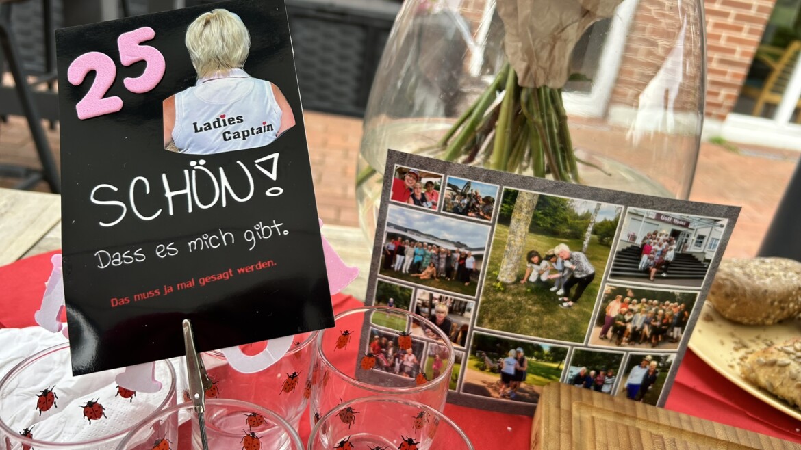 25 Jahre Ladies Captain Ruth – Danke für eine ganz besondere Zeit!